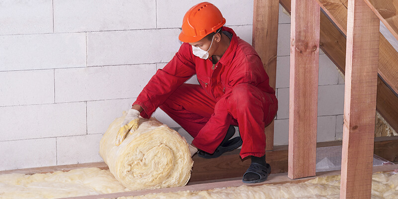 Installing insulation